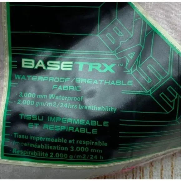 Columbia Black w/ Red & White Stripe Ski Jacket Size S - Picture 4 of 9